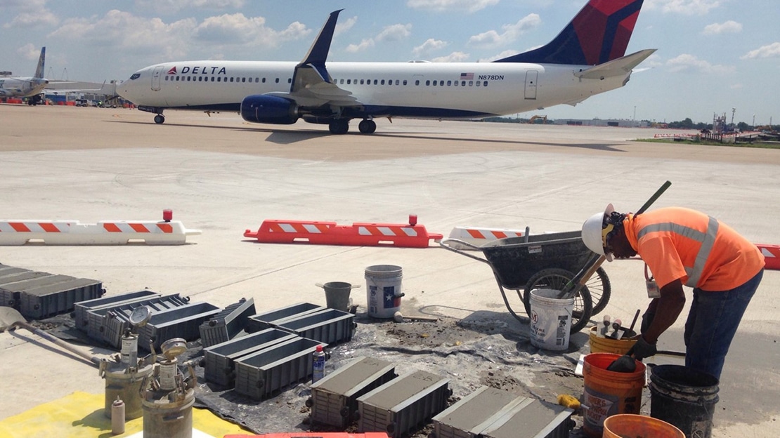 Site work at airport