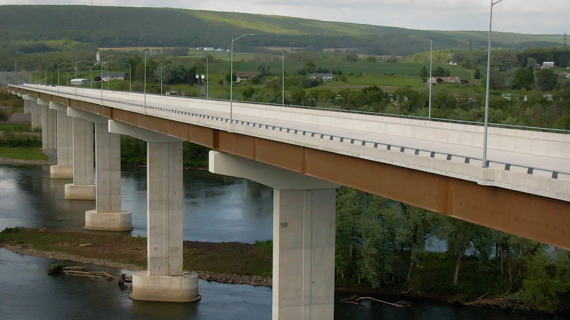 Bridge over the West Branch Susquehanna River in Pennsylvania