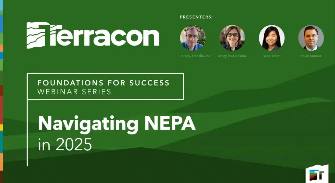 Foundations for Success Webinar Series: Navigating NEPA in 2025