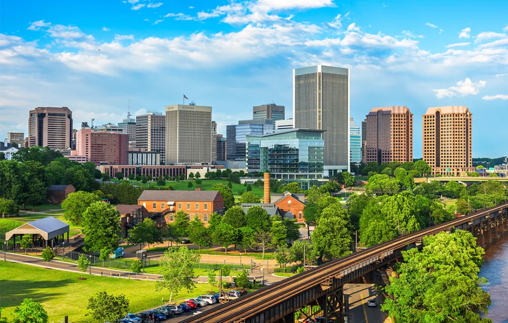 Richmond, Virginia Skyline